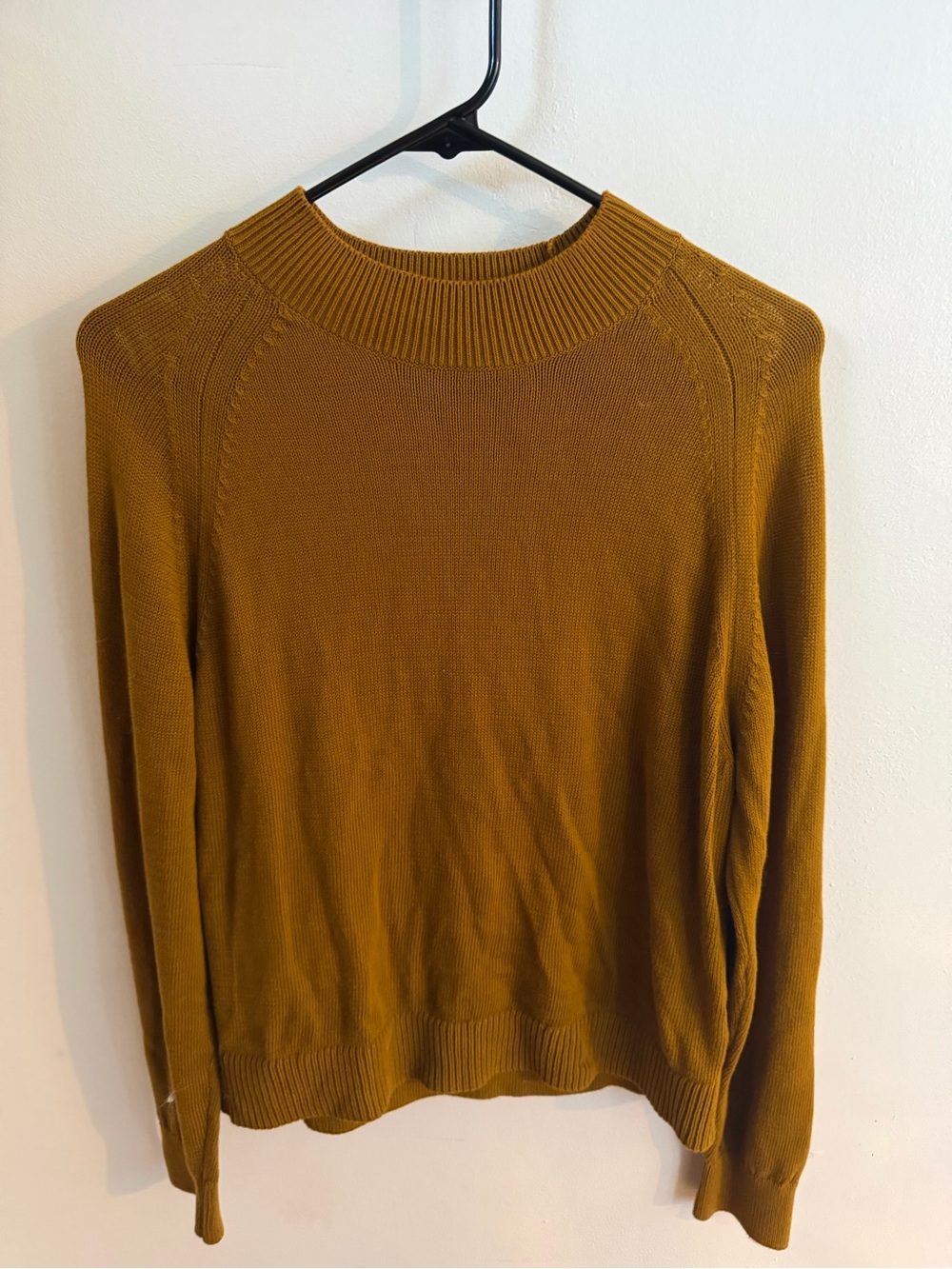Everlane Women's Crewneck Sweater in Mustard